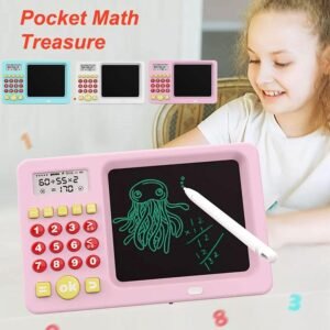 2 in 1 LCD Writing Tablet & Calculator